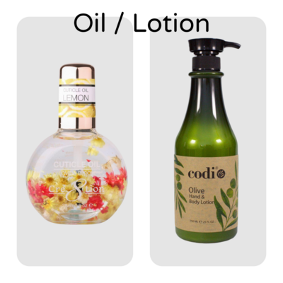 Lotion & Cuticle Oil