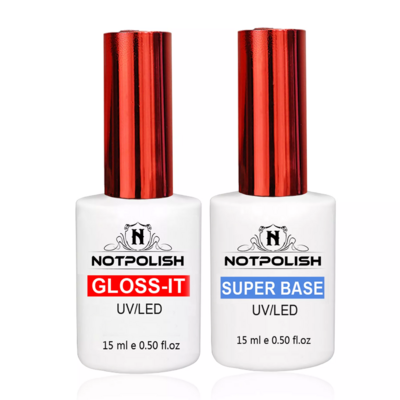 Notpolish - Super Base & Gloss-it Top Duo 15mL
