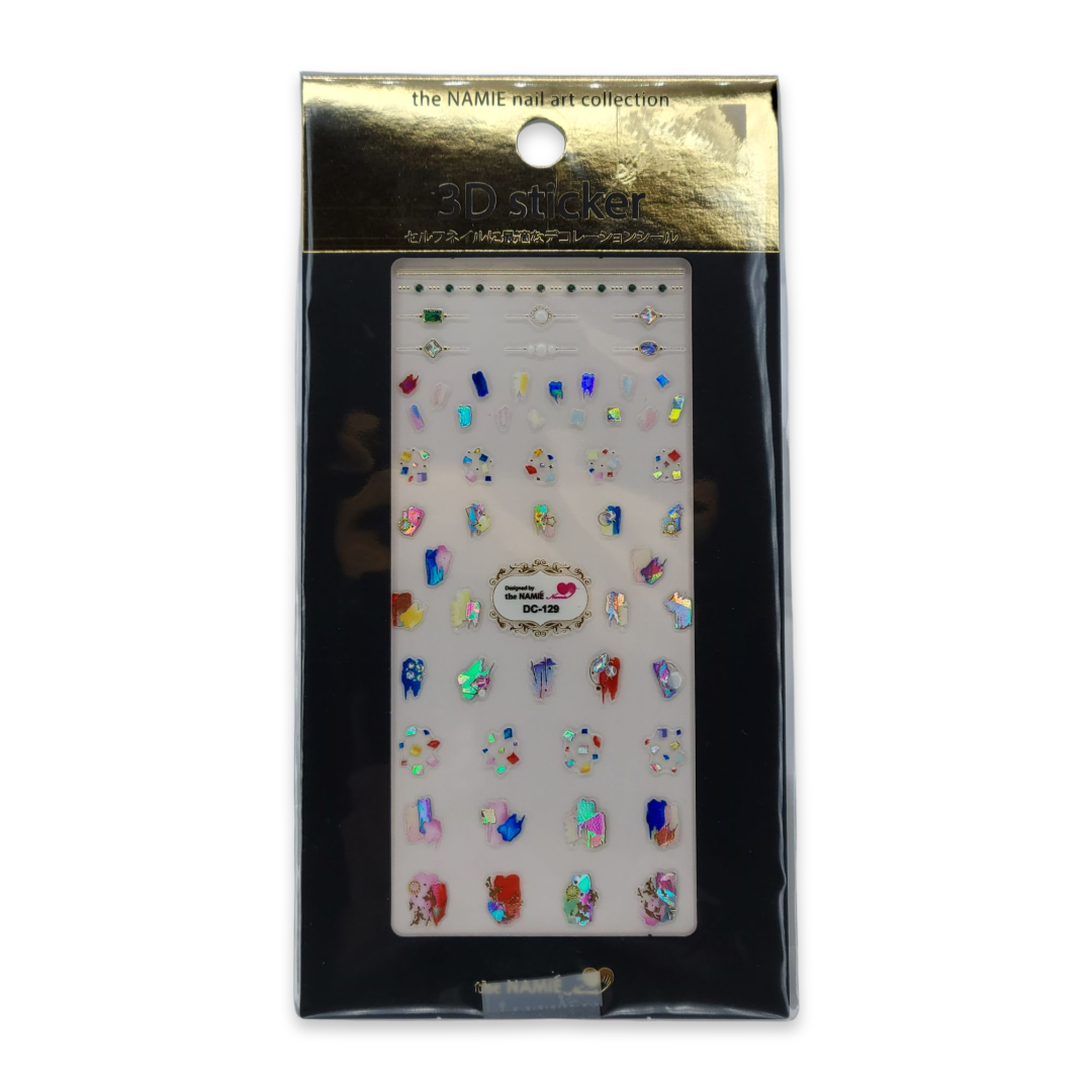 3D Nail Sticker by Namie, 1 pack