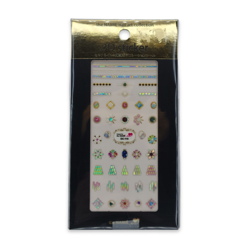 3D Nail Sticker by Namie, 1 pack