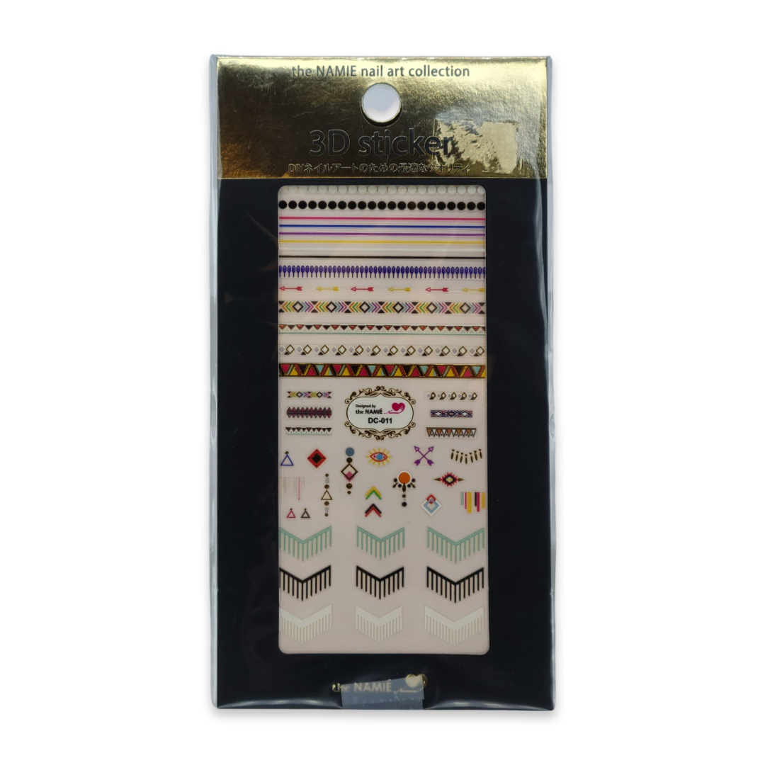 3D Nail Sticker by Namie, 1 pack