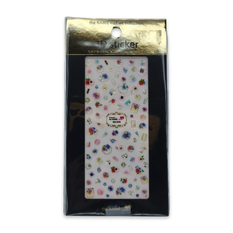 3D Nail Sticker by Namie, 1 pack