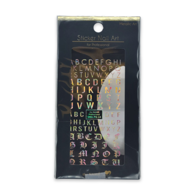 Text Nail Sticker by Namie, 1 pack