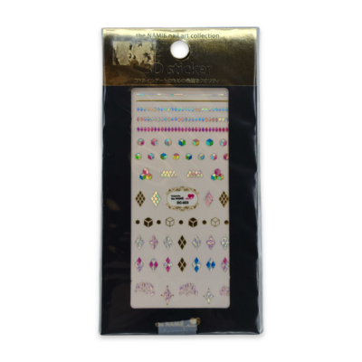 3D Nail Sticker by Namie, 1 pack