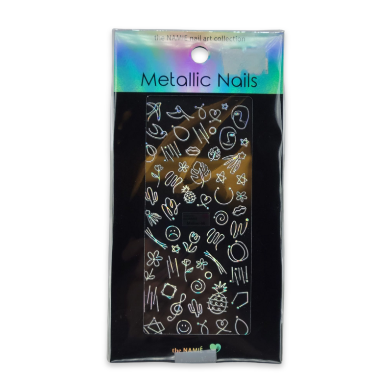 Metallic Nail Sticker by Namie, 1 pack