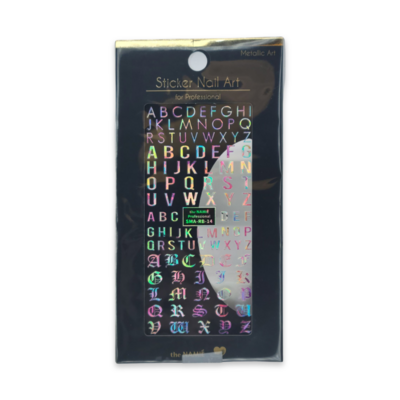 Text Nail Sticker by Namie, 1 pack
