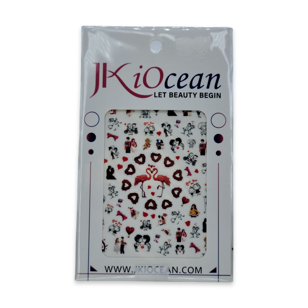 JKiOcean Nail Sticker by Namie, 1 pack