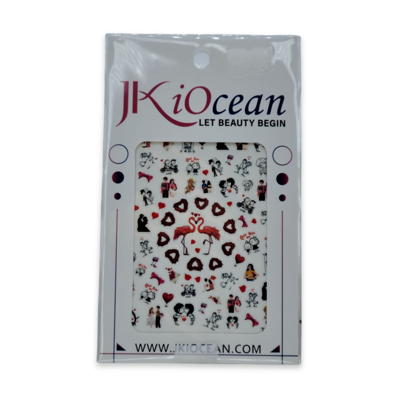 JKiOcean Nail Sticker by Namie, 1 pack