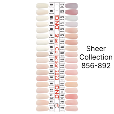 DND 2023 Sheer Duo Collection #856-892