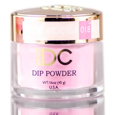 Aqua Pink DC 058 - DC Dip Powder 1.6oz