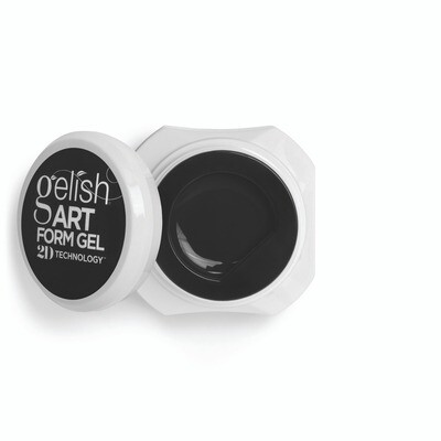 Gelish Art Form Gel - Essential Black - Jar