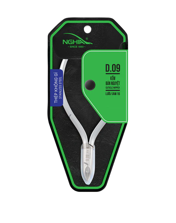 Nghia - Stainless Steel Cuticle Nipper D.09 - Jaw 14
