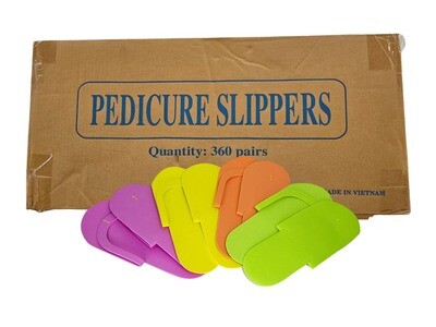 Pedicure Slippers - Unfolded- Case/360pairs