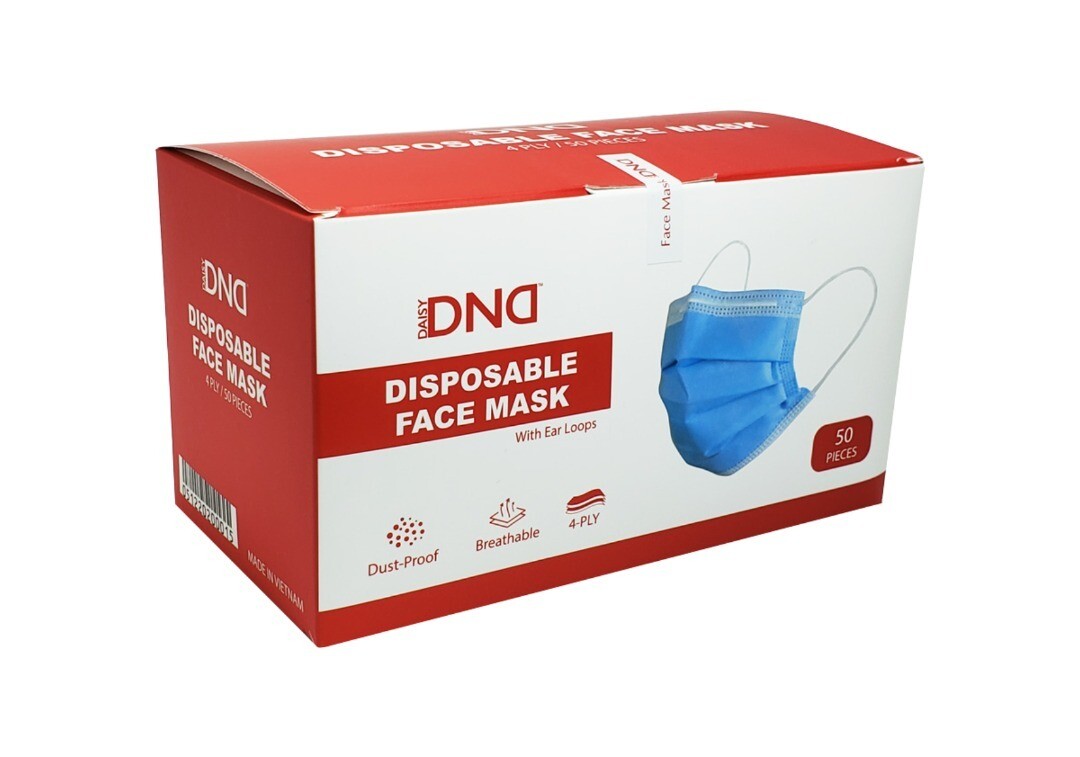 DND - Disposable Face Mask (50 Pieces)