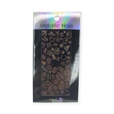 Metallic Nail Sticker by Namie, 1 pack