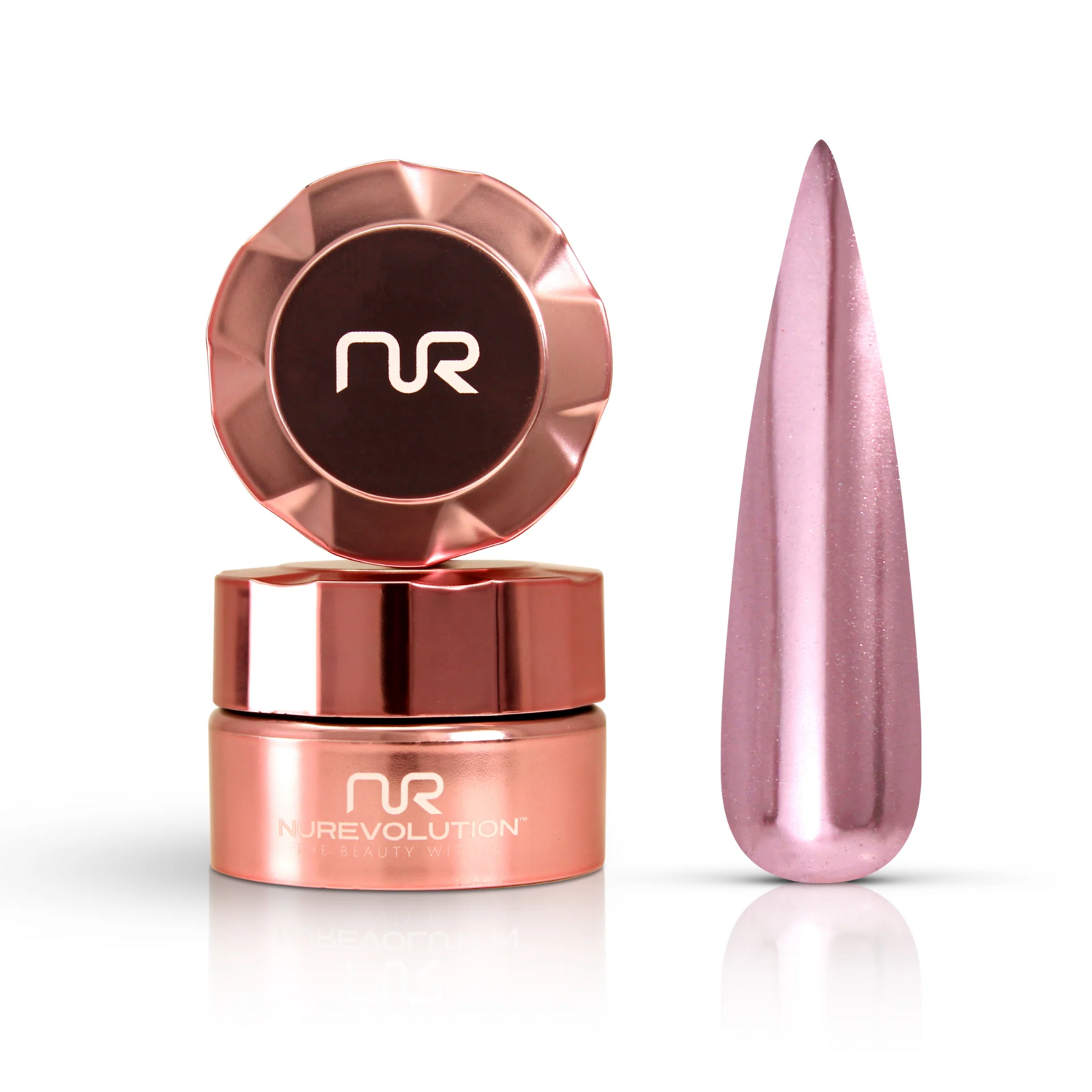 NuRevolution Chrome Dust - Mirror Rose Gold