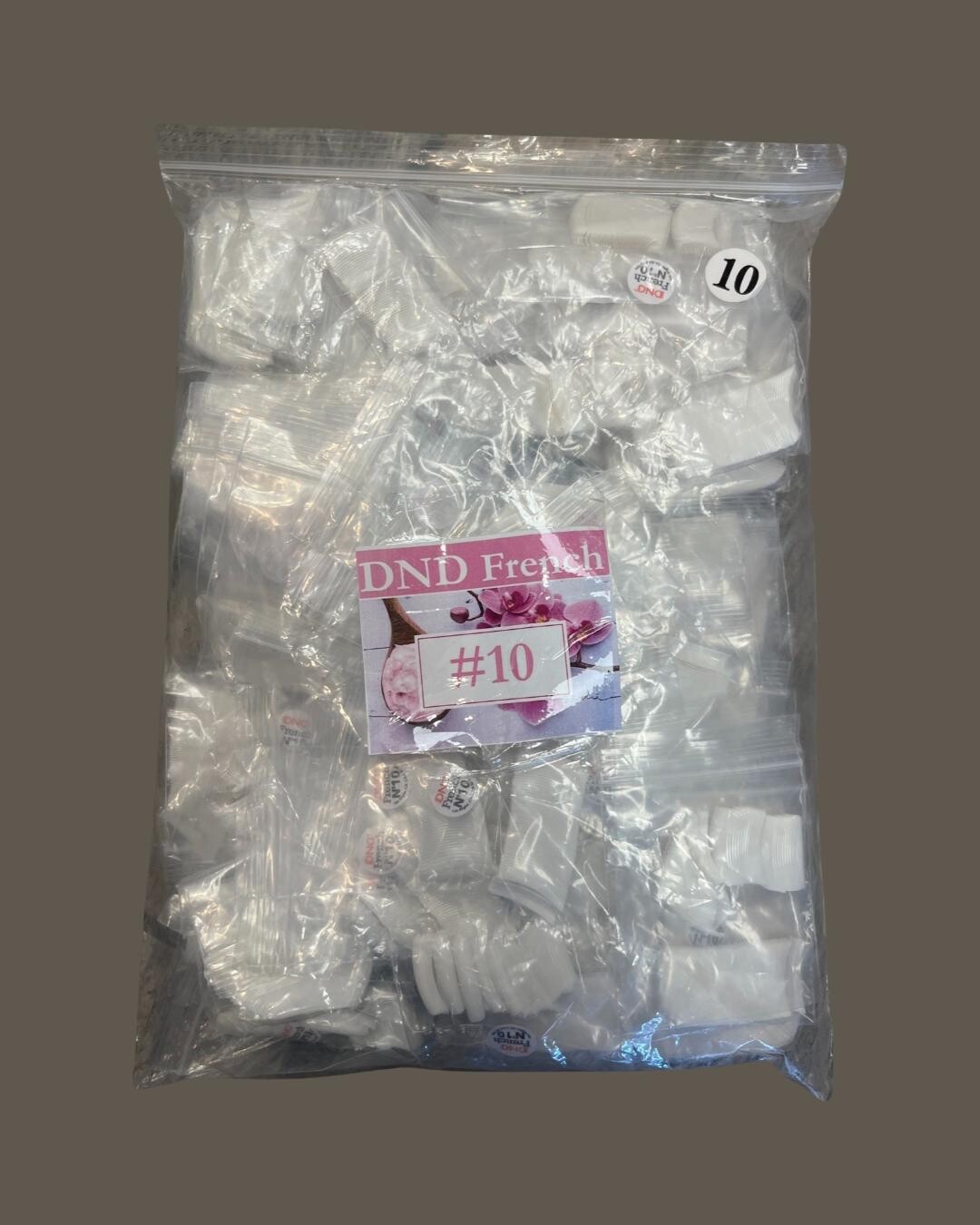 #10 - DND French Tip - BIG BAG 100pcs