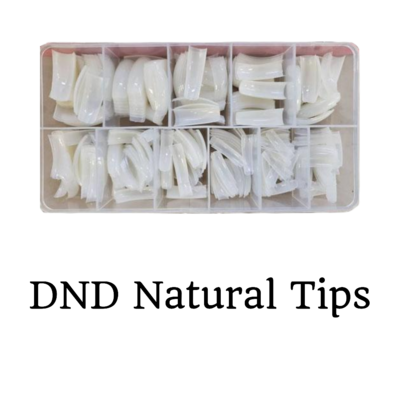 DND Natural Nail Tips