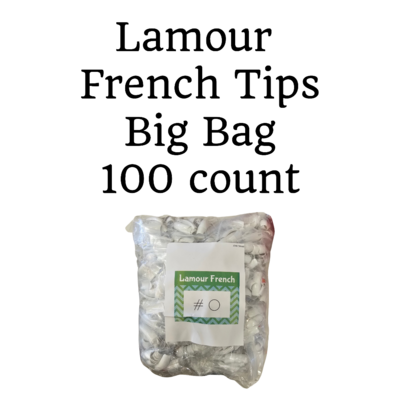 Lamour French Tips - Big Bag 100 count