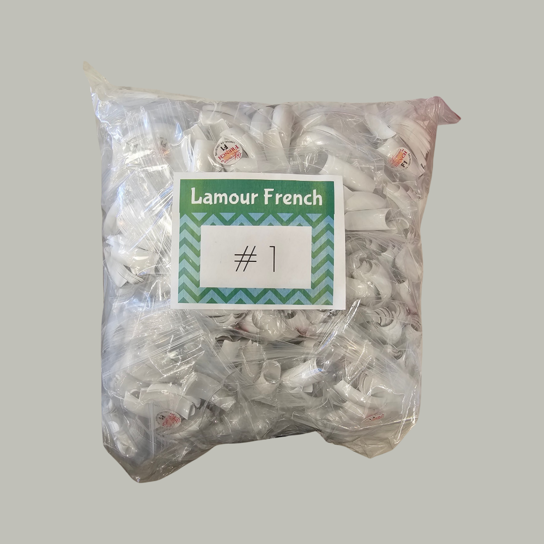 F1 - Lamour French Tip - BIG BAG 100pcs