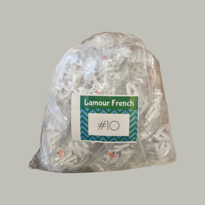 F10 - Lamour French Tip - BIG BAG 100pcs
