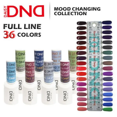 DC Mood Change Gel - 36 Colors - Full Collection