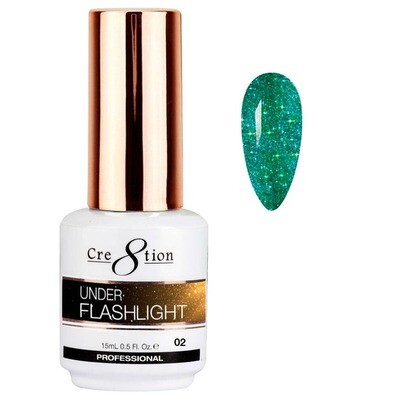 Cre8tion Under Flashlight (Reflective) Gel - #02