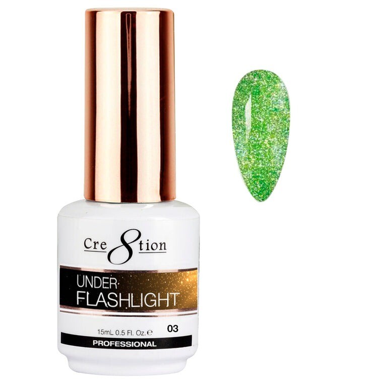 Cre8tion Under Flashlight (Reflective) Gel - #03