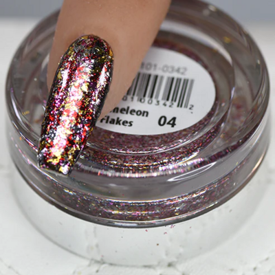 Cre8tion Chameleon Flakes - Nail Art Effect 0.5g - #04