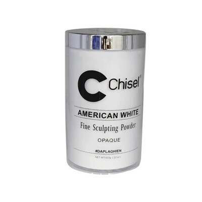 Chisel Acrylic Fine Sculpting Powder - American White (22oz)