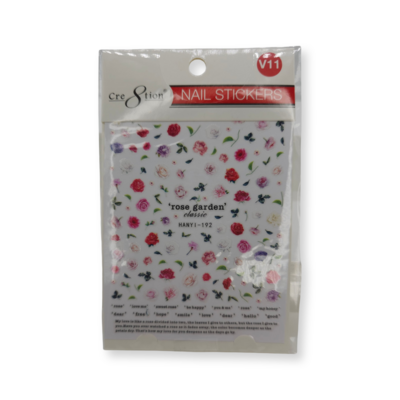Cre8tion Nail Stickers - Rose Garden