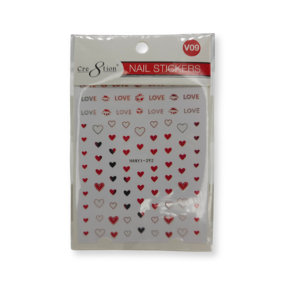 Cre8tion Nail Stickers - Love Hearts
