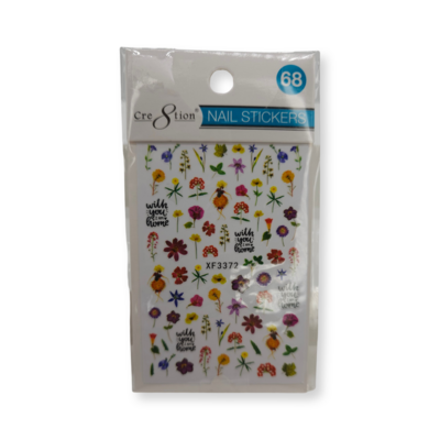 Cre8tion Nail Stickers - Flowers