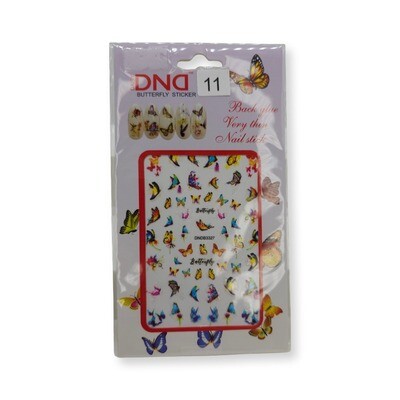 DND Nail Stickers - Butterflies