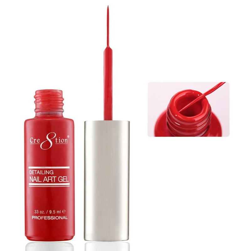 03 Red - Cre8tion Nail Art Gel