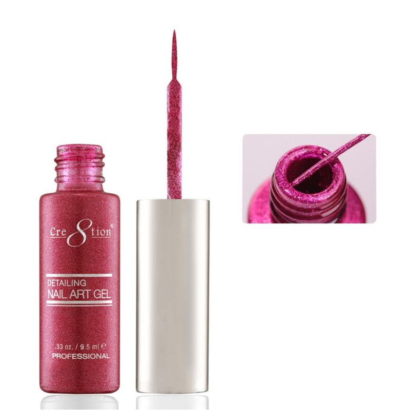 38 Fuchsia Platinum - Cre8tion Nail Art Gel