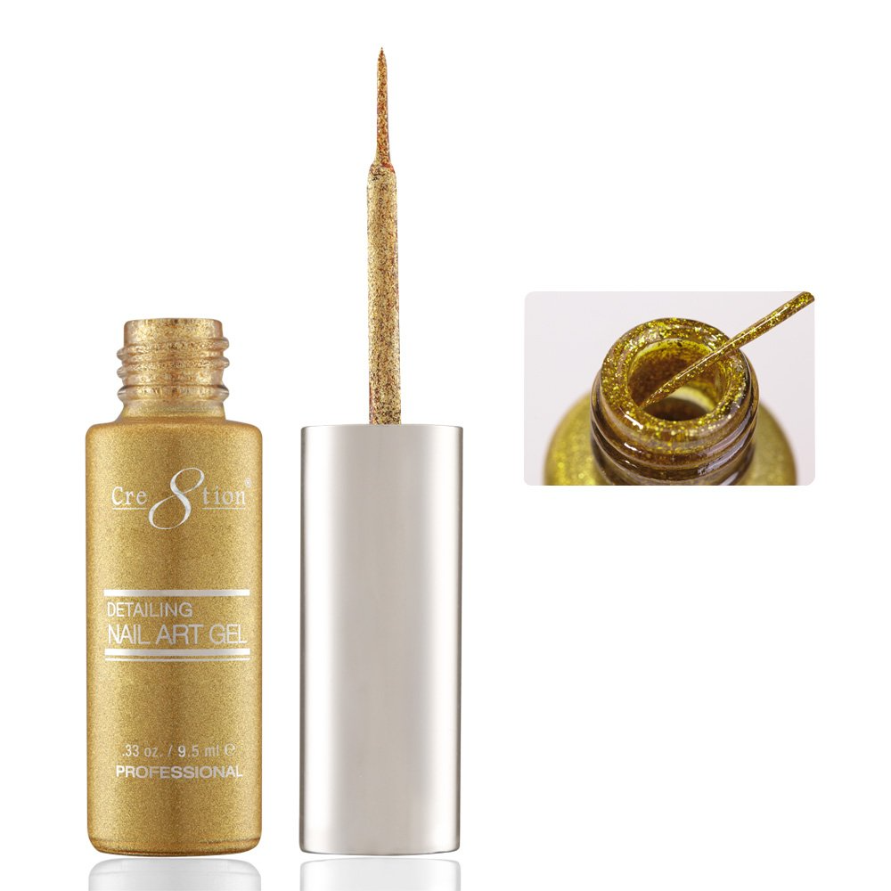 31 Gold Platinum - Cre8tion Nail Art Gel