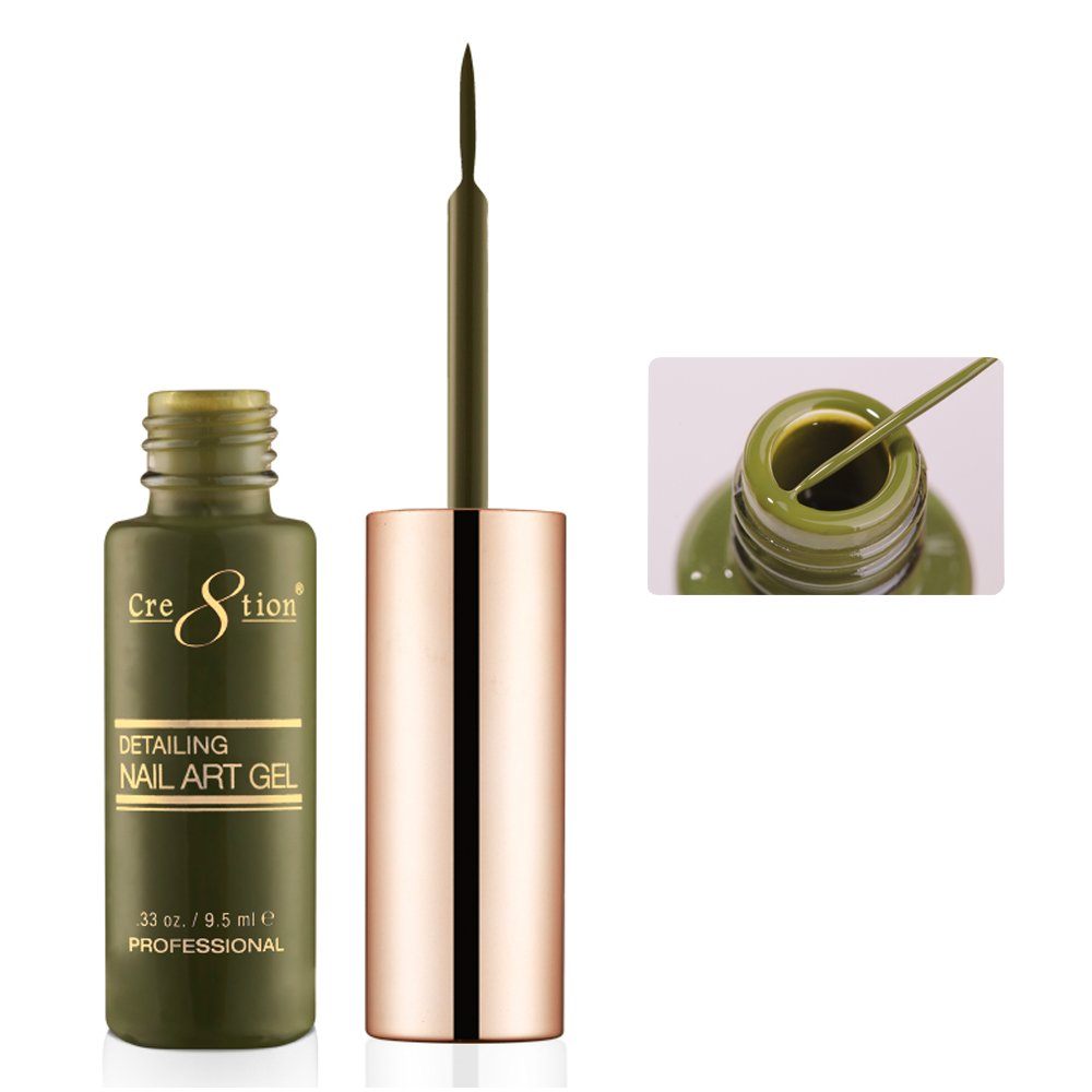 50 Army Green - Cre8tion Nail Art Gel