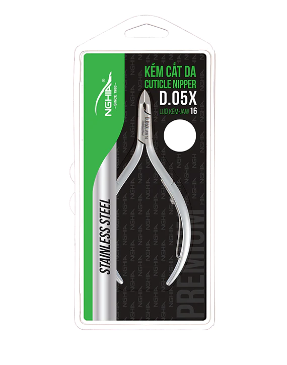Nghia - Hard Steel Cuticle Nipper D.05X