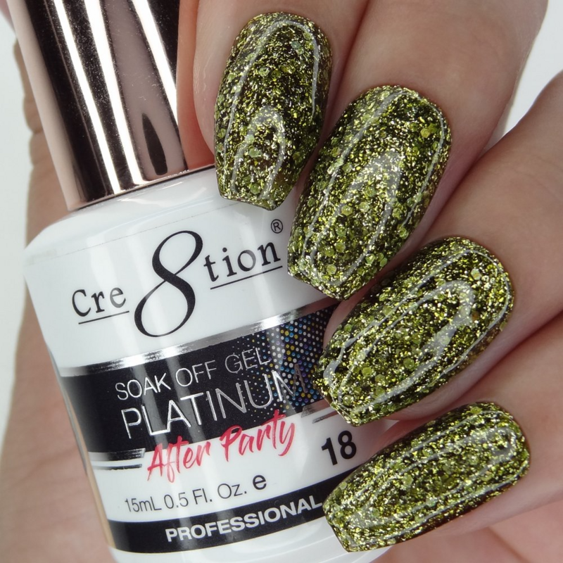 18 - Cre8tion After Party Platinum Gel