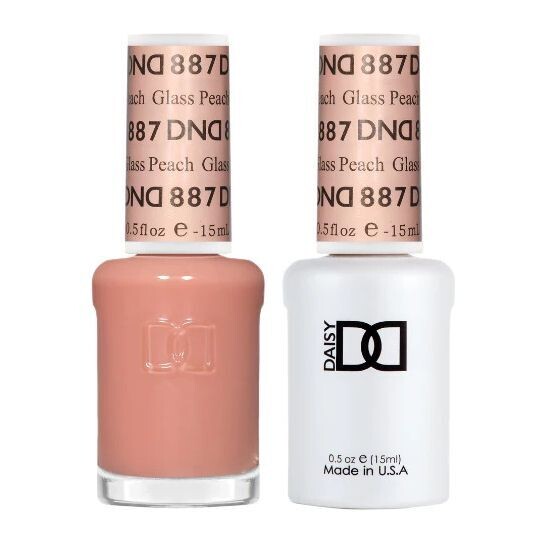 Glass Peach DND 887 - Sheer Collection