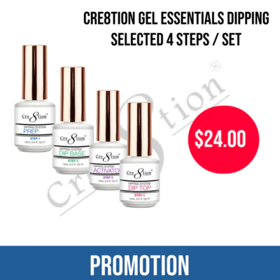 Cre8tion Dip Essentials - All 4 Complete Steps