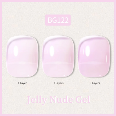 BG122 - Jelly Nude Gel Polish 15ml