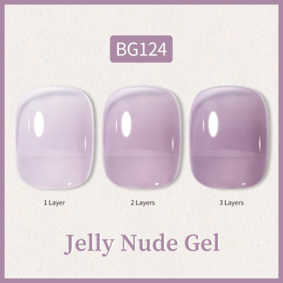 BG124 - Jelly Nude Gel Polish 15ml