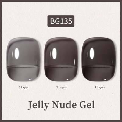 BG135 - Jelly Nude Gel Polish 15ml