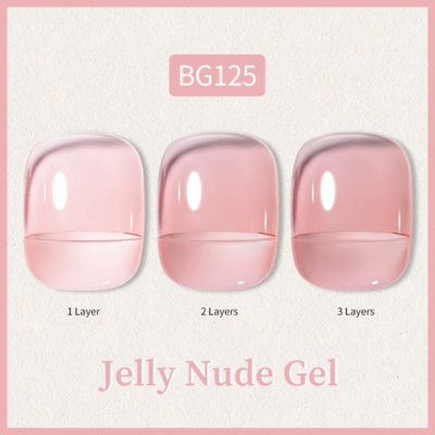 BG125 - Jelly Nude Gel Polish 15ml