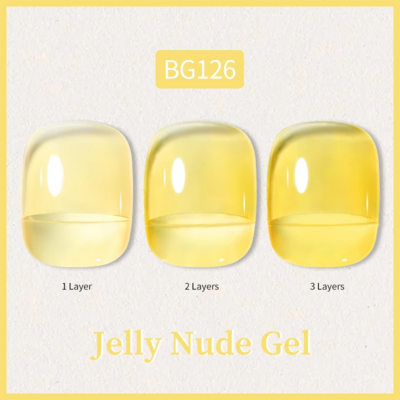 BG126 - Jelly Nude Gel Polish 15ml