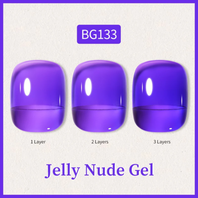 BG133 - Jelly Nude Gel Polish 15ml