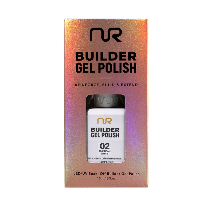 NuRevolution Builder Gel Polish #02 American White
