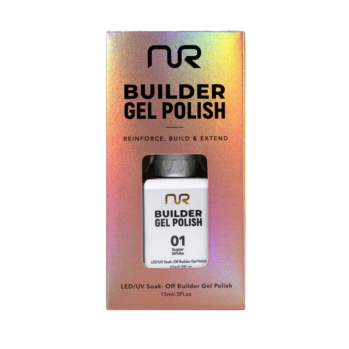 NuRevolution Builder Gel Polish #01 Super White